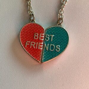 Best Friends Magnetic Heart Necklace